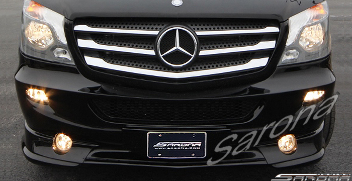 Custom Mercedes Sprinter  Van Front Bumper (2014 - 2018) - $980.00 (Part #MB-128-FB)